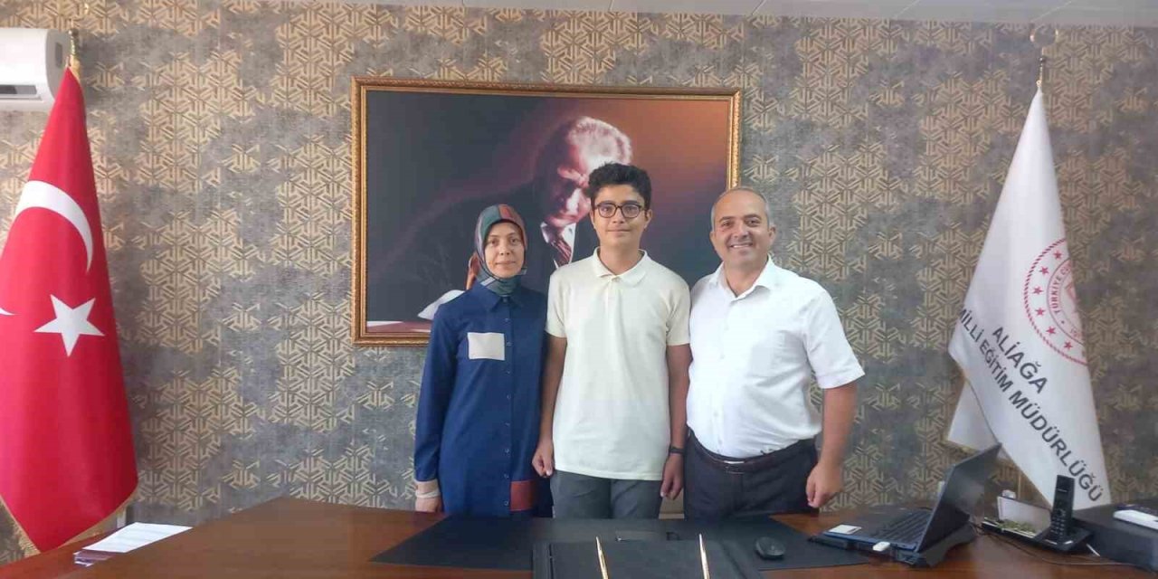 LGS Türkiye şampiyonu Aliağa’yı gururlandırdı