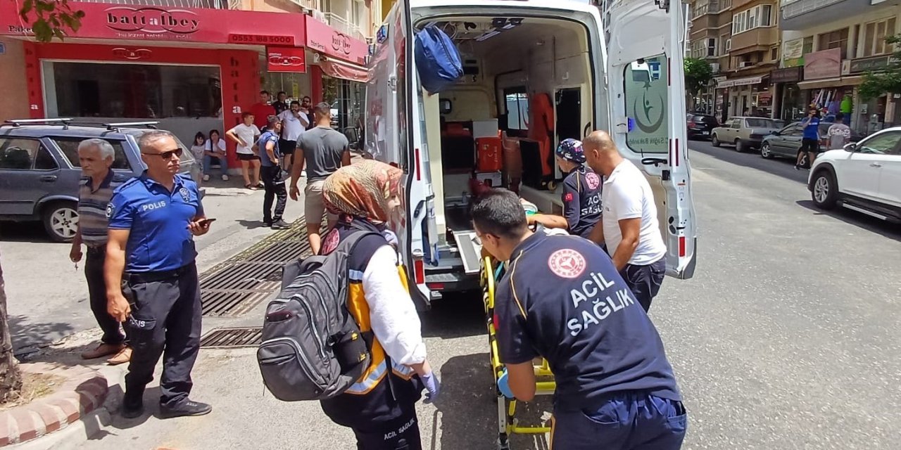 Aydın’daki kazada motosiklet sürücüsü yaralandı
