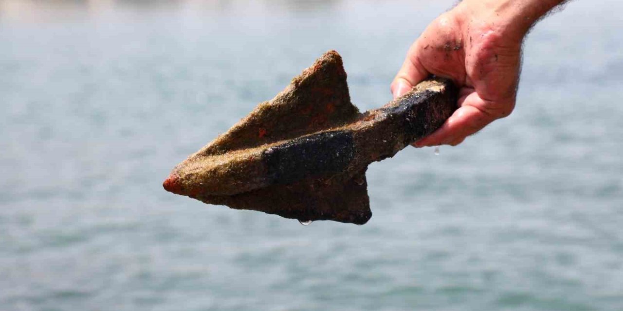 Gümbet’te deniz dibi temizliği