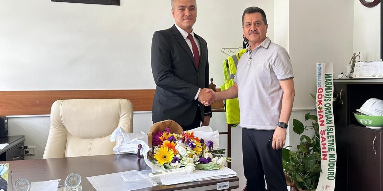 Marmaris Orman İşletme Müdür Yardımcısı Gül göreve başladı