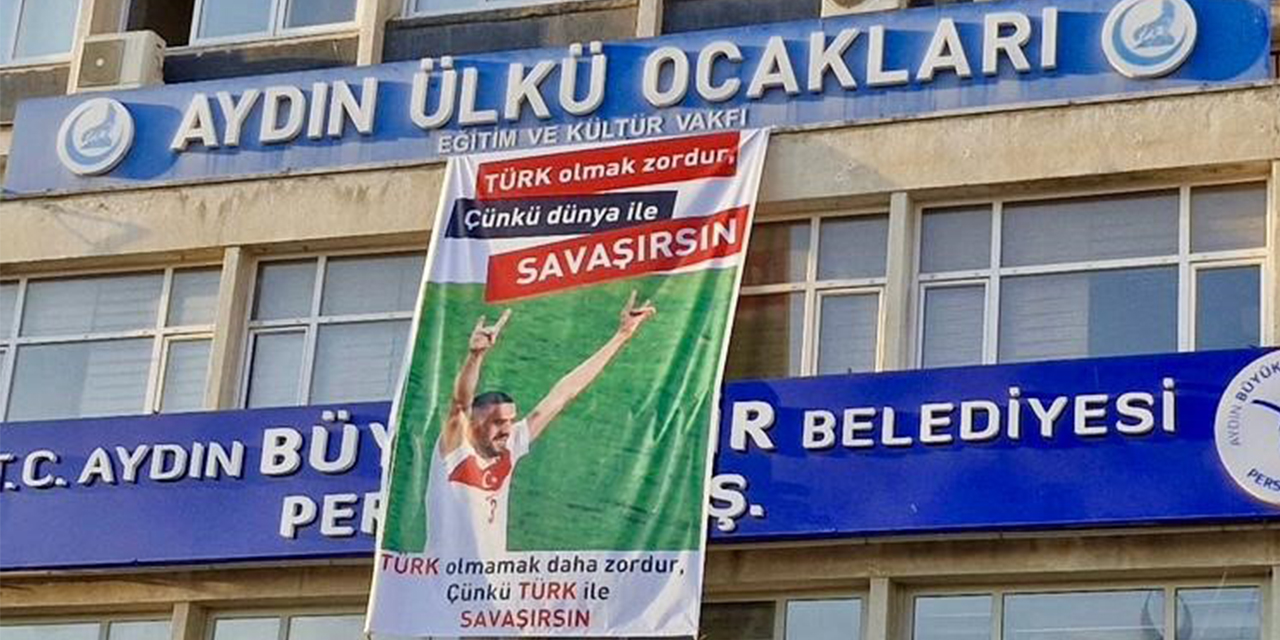 Aydınlı ülkücülerden Merih Demiral’a destek