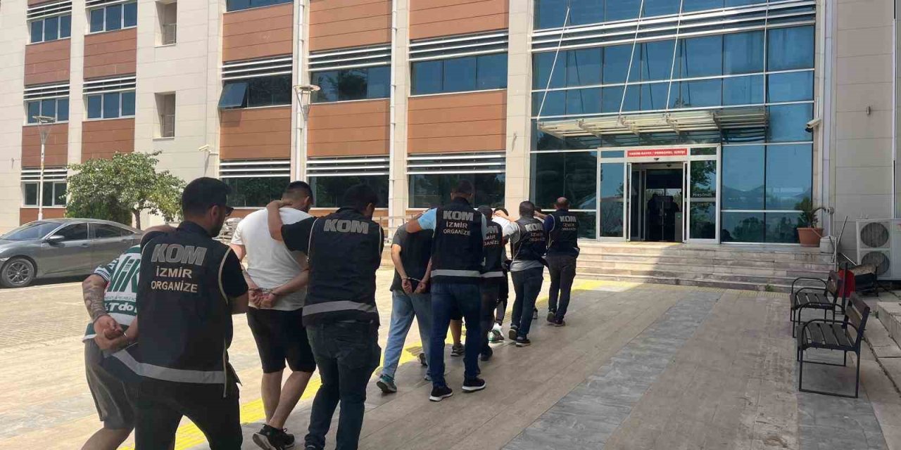 Baskı ve tehdit ile iş yerlerine çöktüler: 6 şüpheli yakalandı