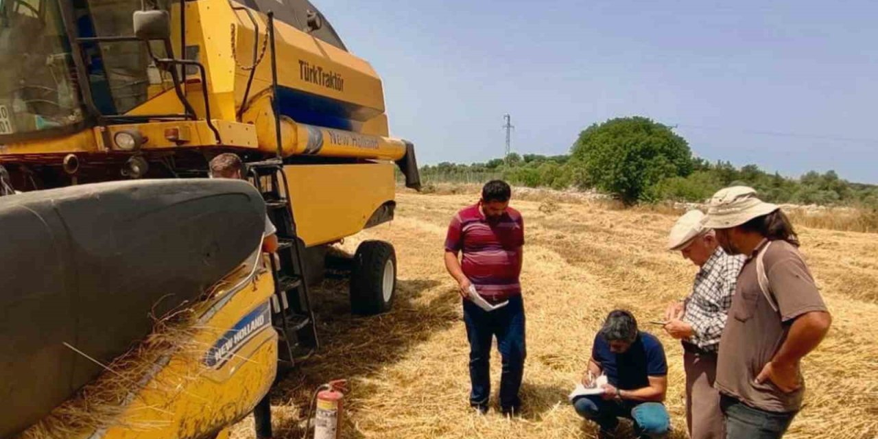 Milas’ta Biçerdöver denetimi