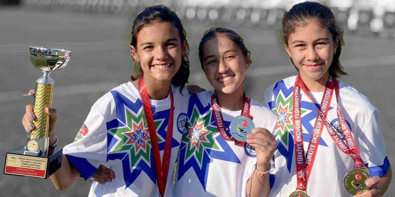 Büyükşehir okçuları Düzce’de şampiyon oldu