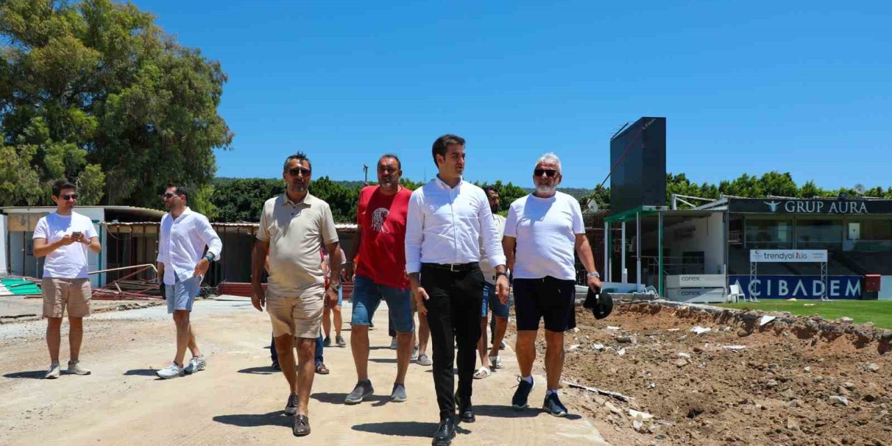 Bodrum Stadyumu, Süper Lig’e hazırlanıyor