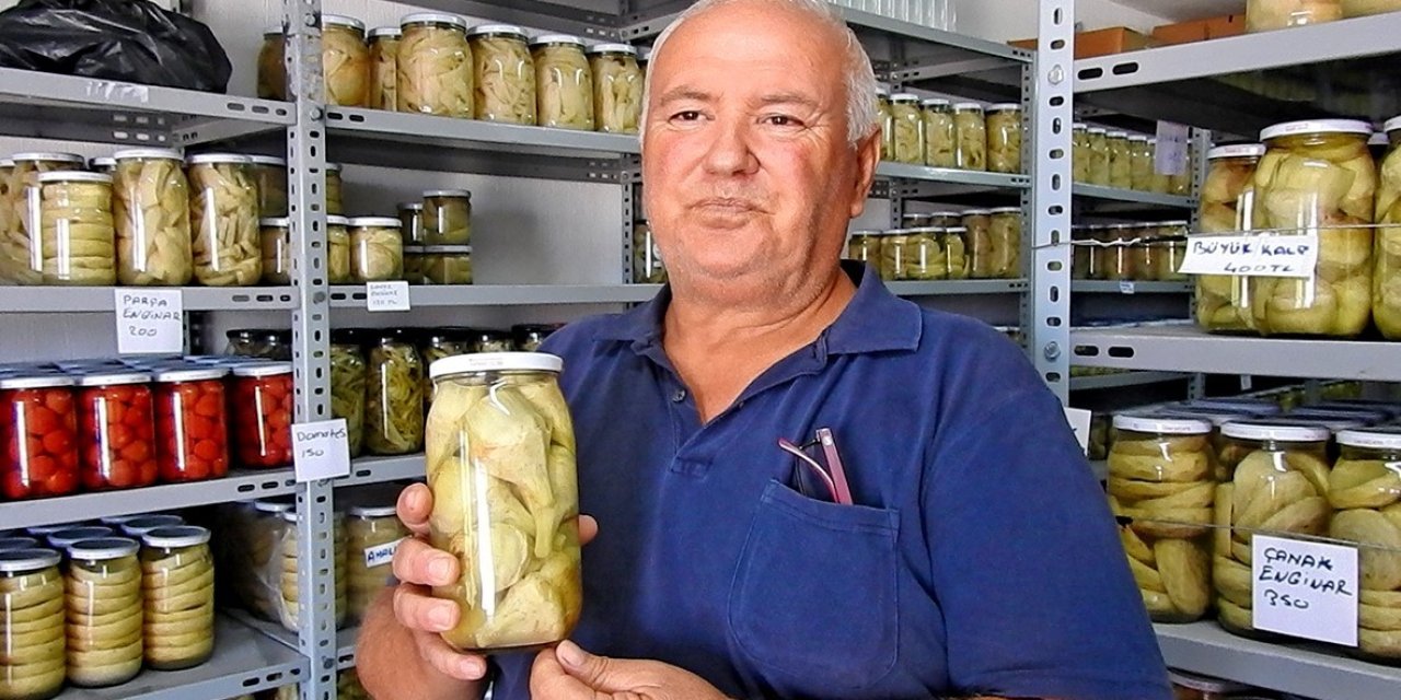 Çeşmeli üretici, enginarı 12 ay boyunca tüketiciye ulaştırıyor