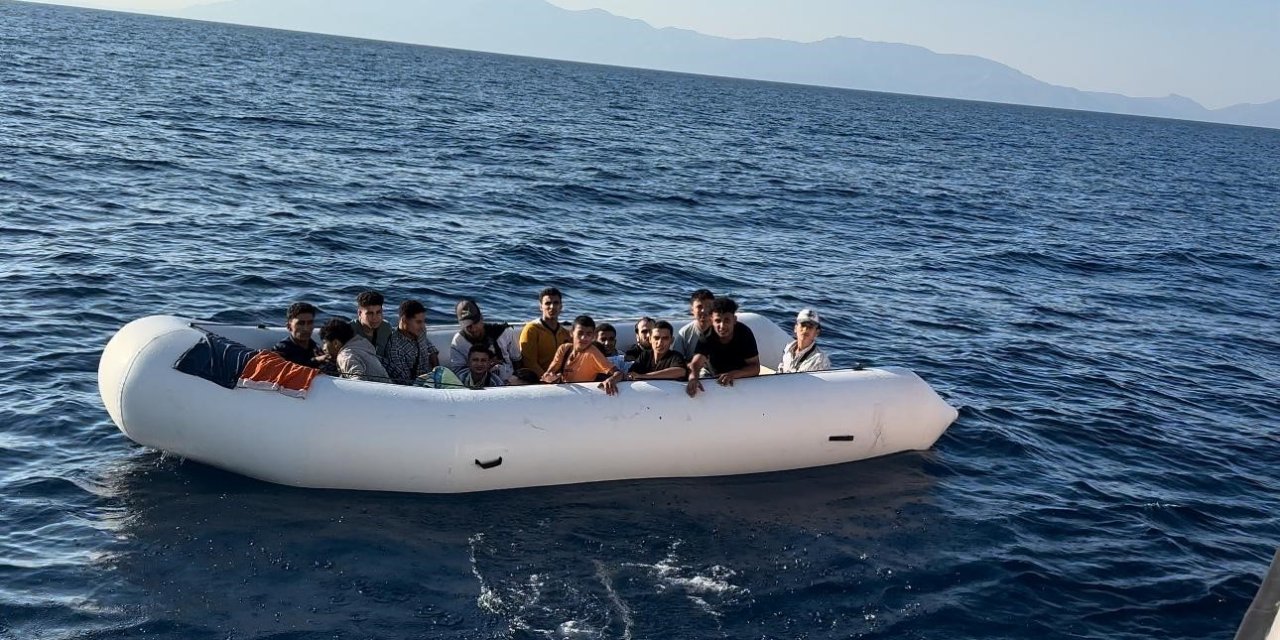 Bodrum’da 78 düzensiz göçmen kurtarıldı