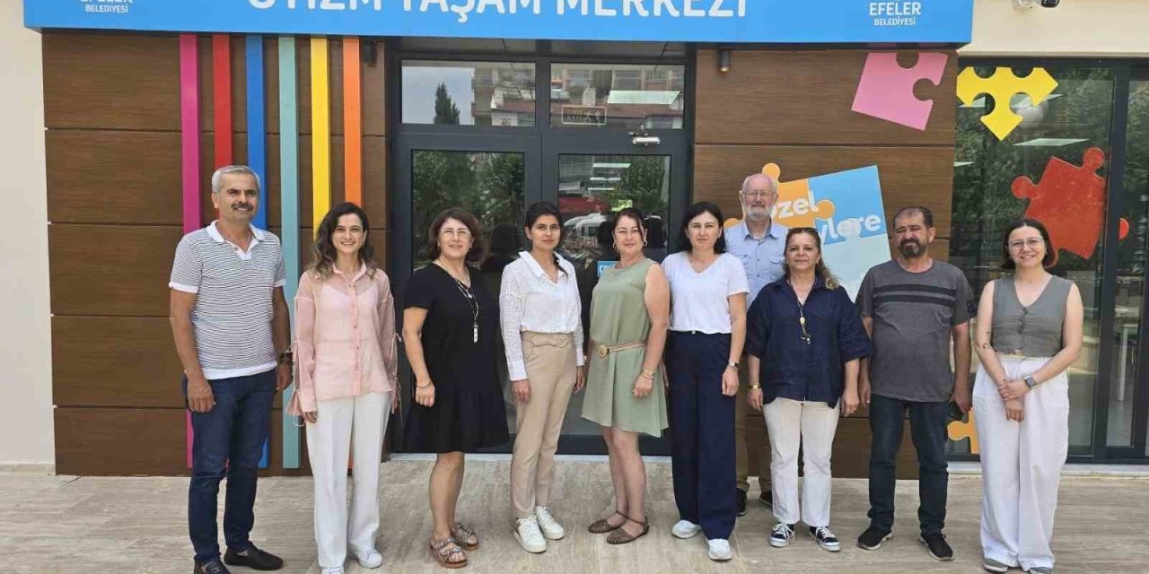 Efeler Belediyesi Otizm Yaşam Merkezi Fethiyeli misafirlerini ağırladı