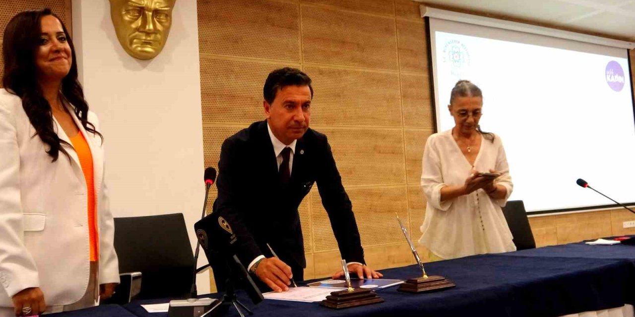 Muğla Büyükşehir Belediyesi’nden ’Şiddete Karşı Tutum Belgesi’ imzalandı