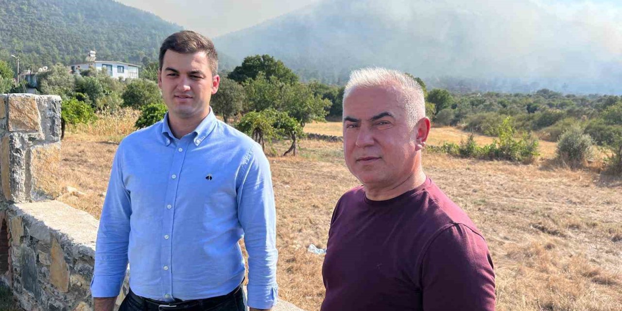 Kaymakam Çit ve Başkan Mandalinci’den Bodrum’daki yangınla ilgili açıklama