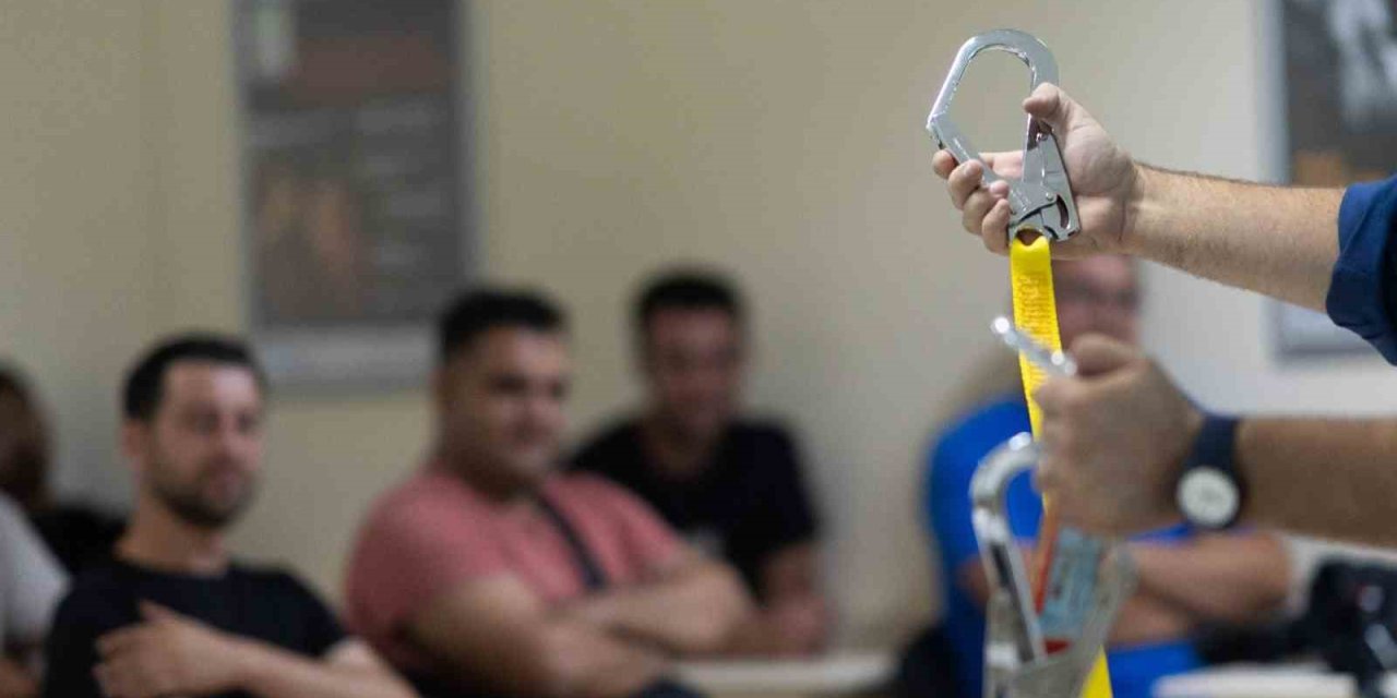 Yüksekte çalışanlara hayati eğitim