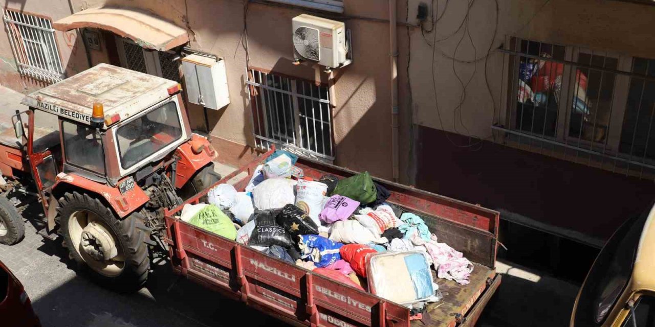 ’Kötü koku’ ihbarı çöp evi ortaya çıkardı