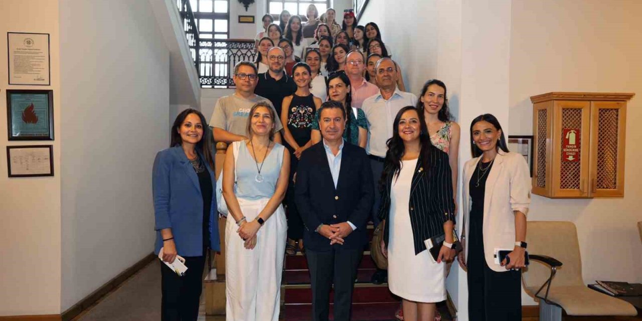 Doğayla Yaşam Akademisi’nden Başkan Aras’a ziyaret