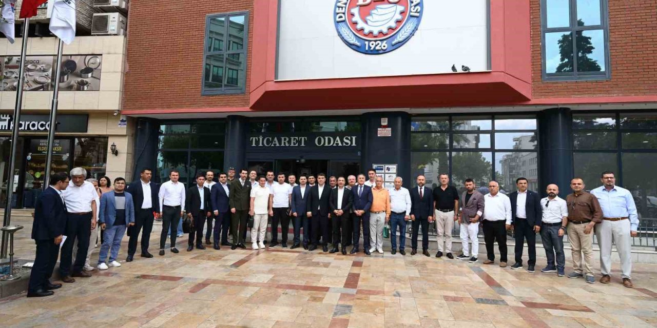 Özbekistan Heyeti DTO’da Denizli iş dünyasıyla buluştu