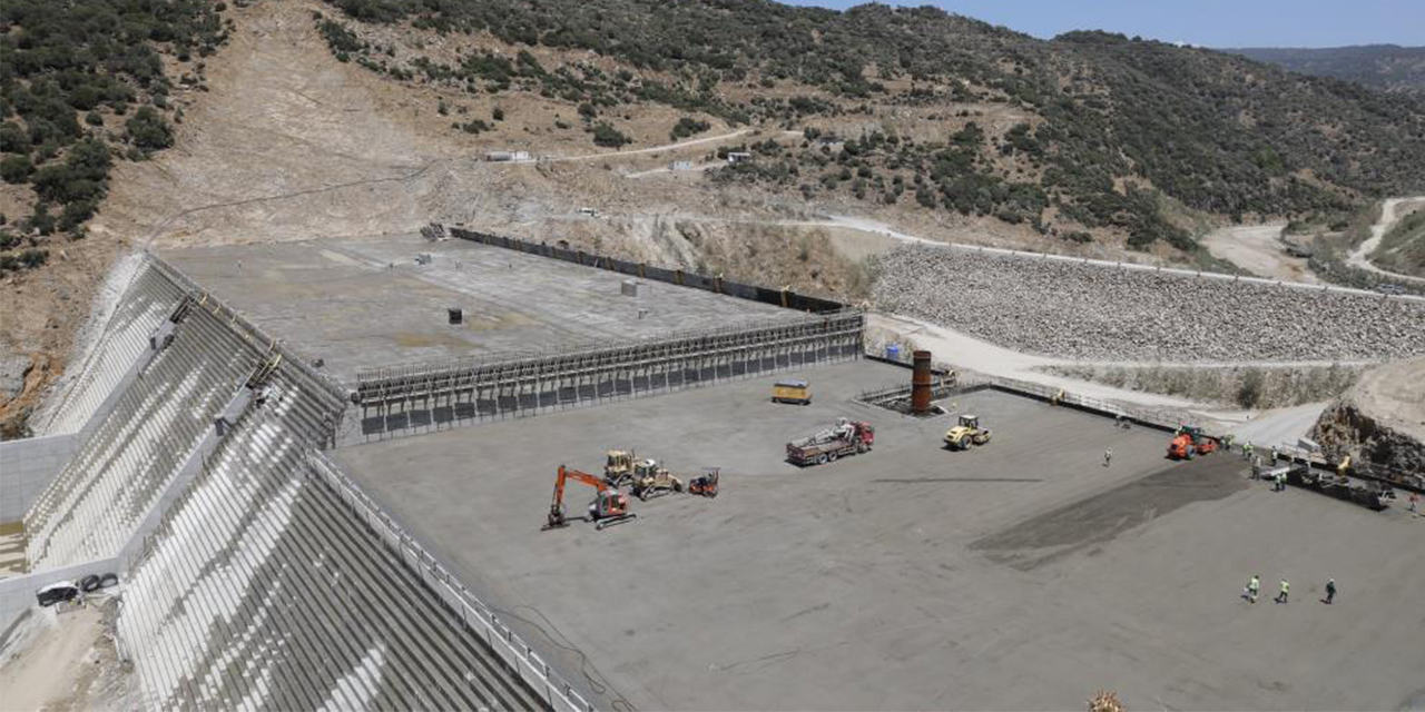 Sarıçay Barajı’nda çalışmalar hız kesmiyor