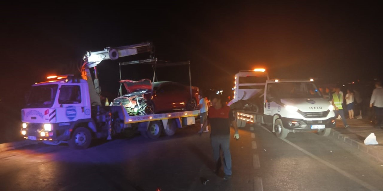 Fethiye’de 2 otomobil kafa kafaya çarpıştı: 1 ölü, 3 yaralı