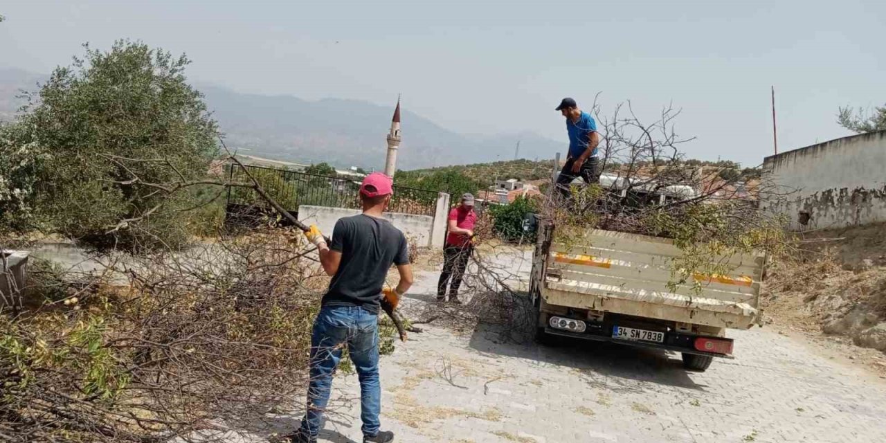 Efeler Belediyesi mezarlıklarda bakım ve temizlik çalışmalarını sürdürüyor
