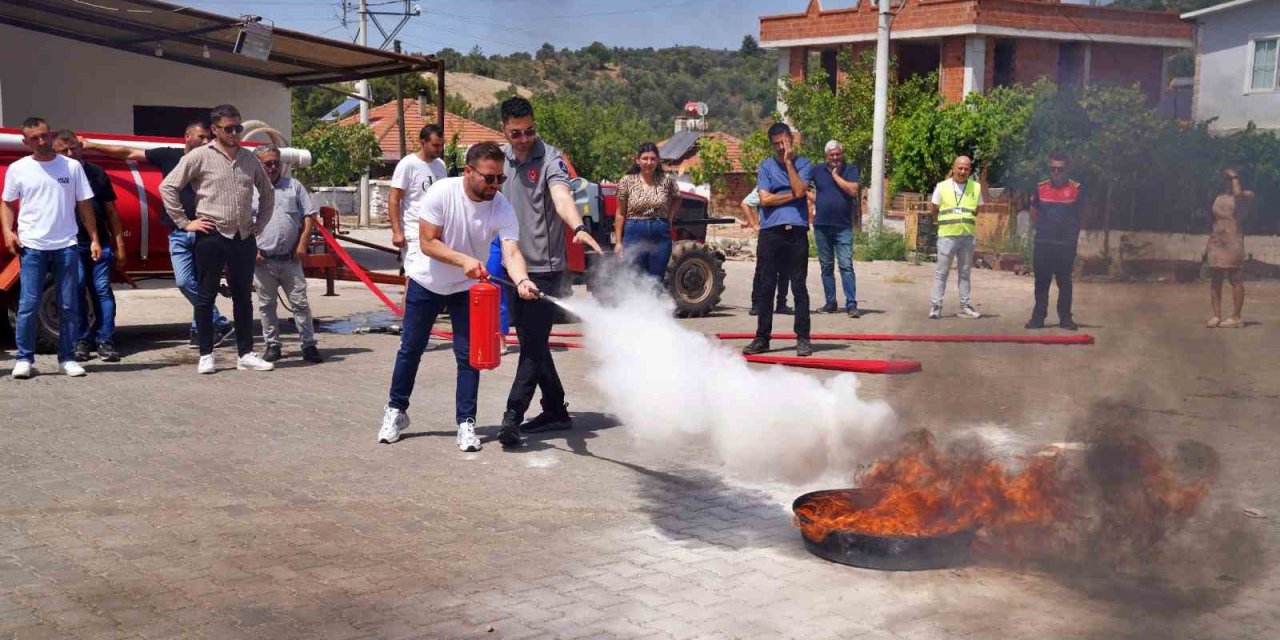 İzmir’in köyleri itfaiye üssü oluyor