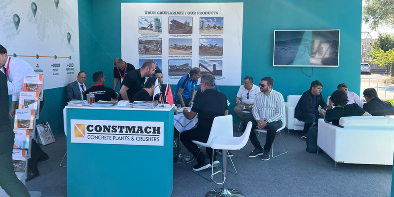 CONSTMACH, Komatek Fuarında En Yeni Teknolojileriyle Sektörde Fark Yaratıyor