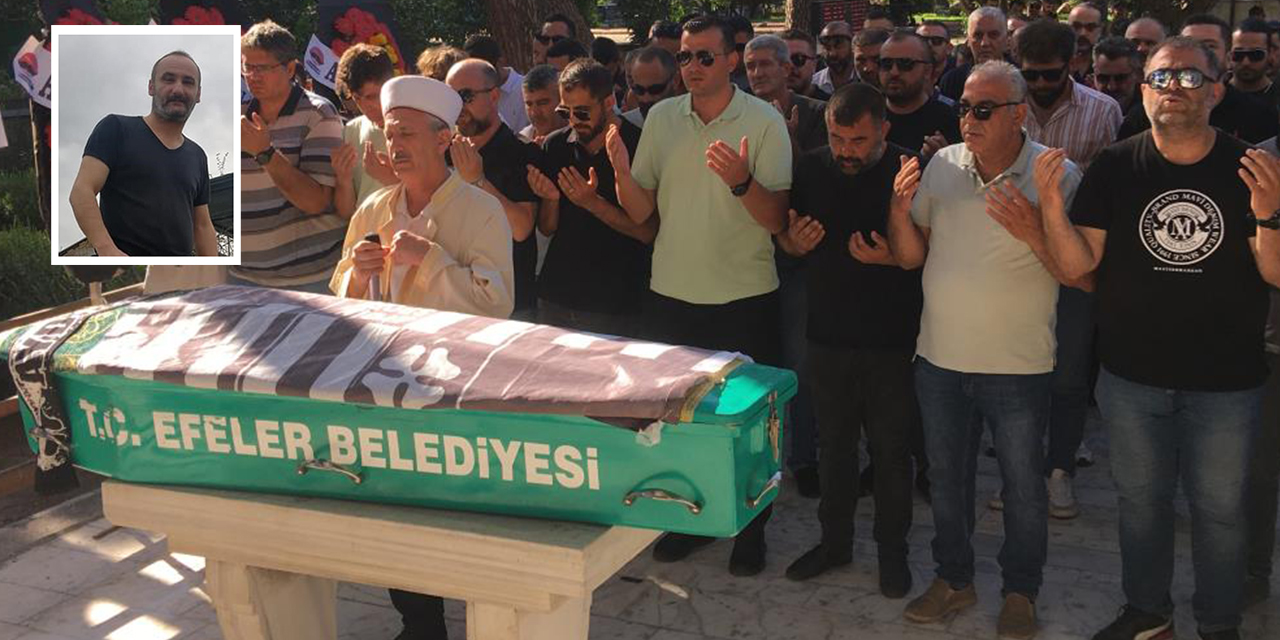 Fanatik taraftar Aydınspor bayrağı ile uğurlandı