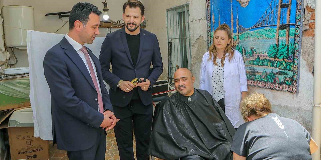 Bayraklı’da evde bakım hizmetleri yüzleri güldürüyor