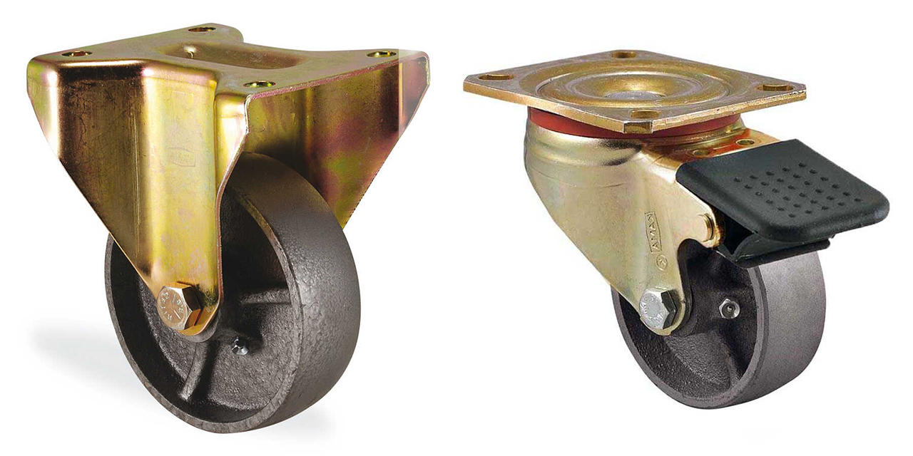 Döküm tekerlek kullanım alanları nelerdir