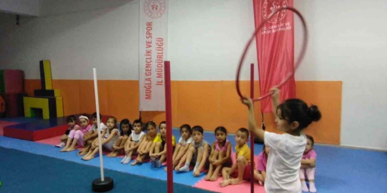 Ulalı çocuklar 30 kilometreden spor yapmaya geliyor