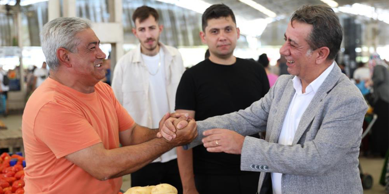 Başkan Yetişkin esnaf ve vatandaşlarla bir araya geldi