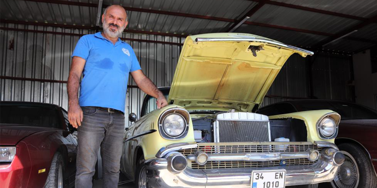 Hurda araçlar onların elinde hayata dönüyor