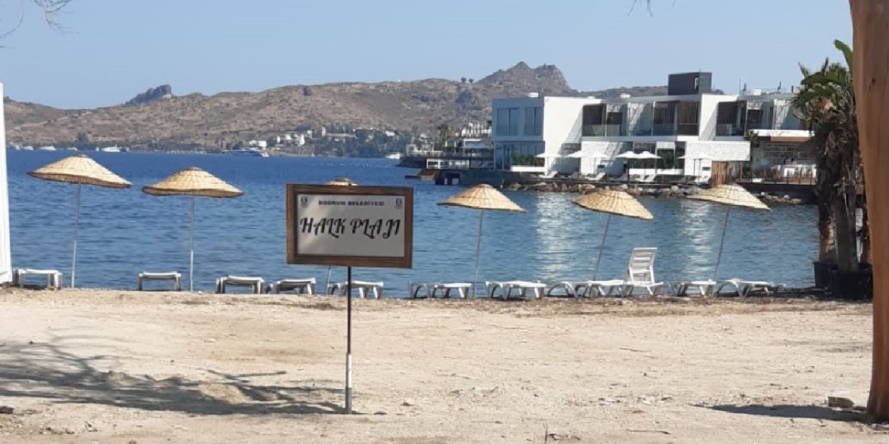 İşgalden kurtarılıp halk plajı haline getirildi