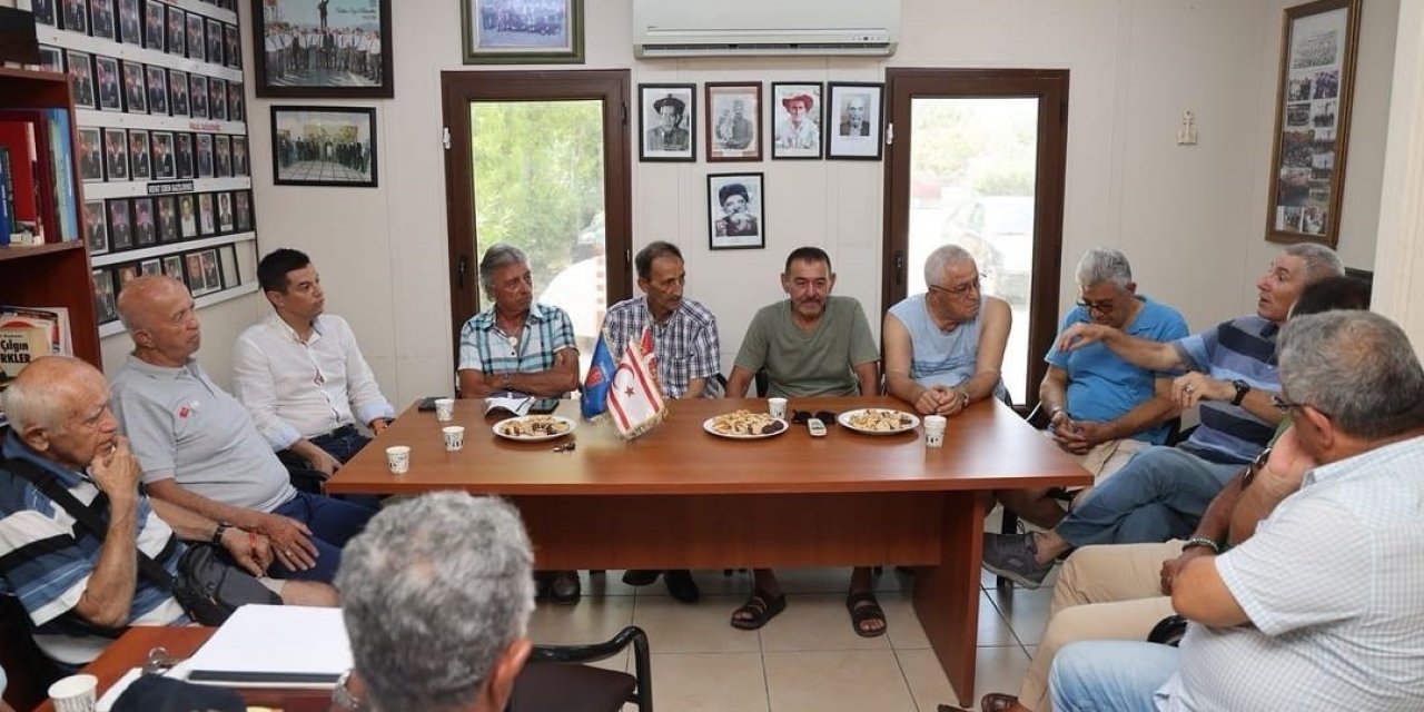 Marmaris Belediye Başkanı Ünlü’den Kıbrıs gazilerine anlamlı ziyaret