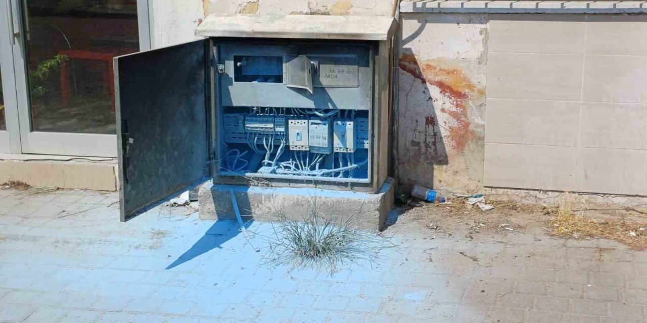Elektrik trafosu Aydın sıcağına dayanamadı: Yangın büyümeden söndürüldü