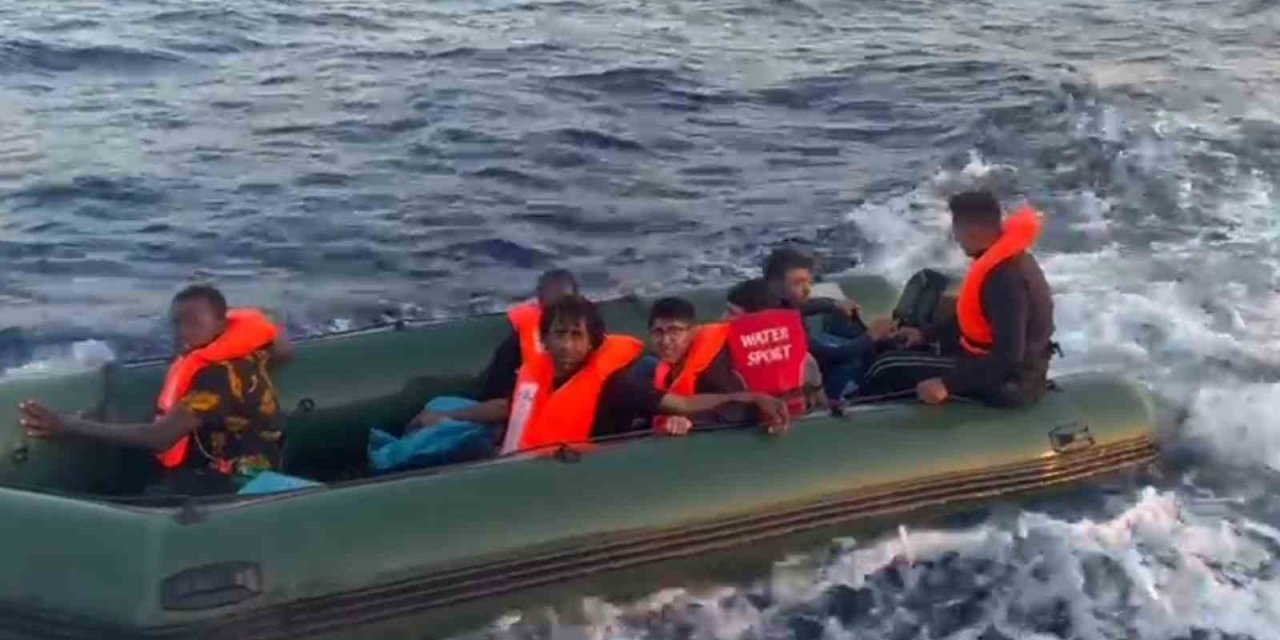 Bodrum’da 14 düzensiz göçmen yakalandı