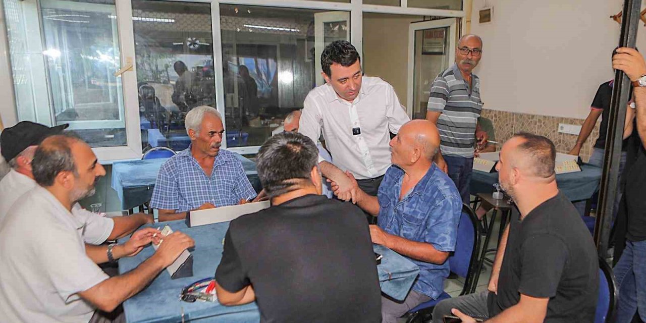 Başkan Önal, mahalle turlarına devam ediyor