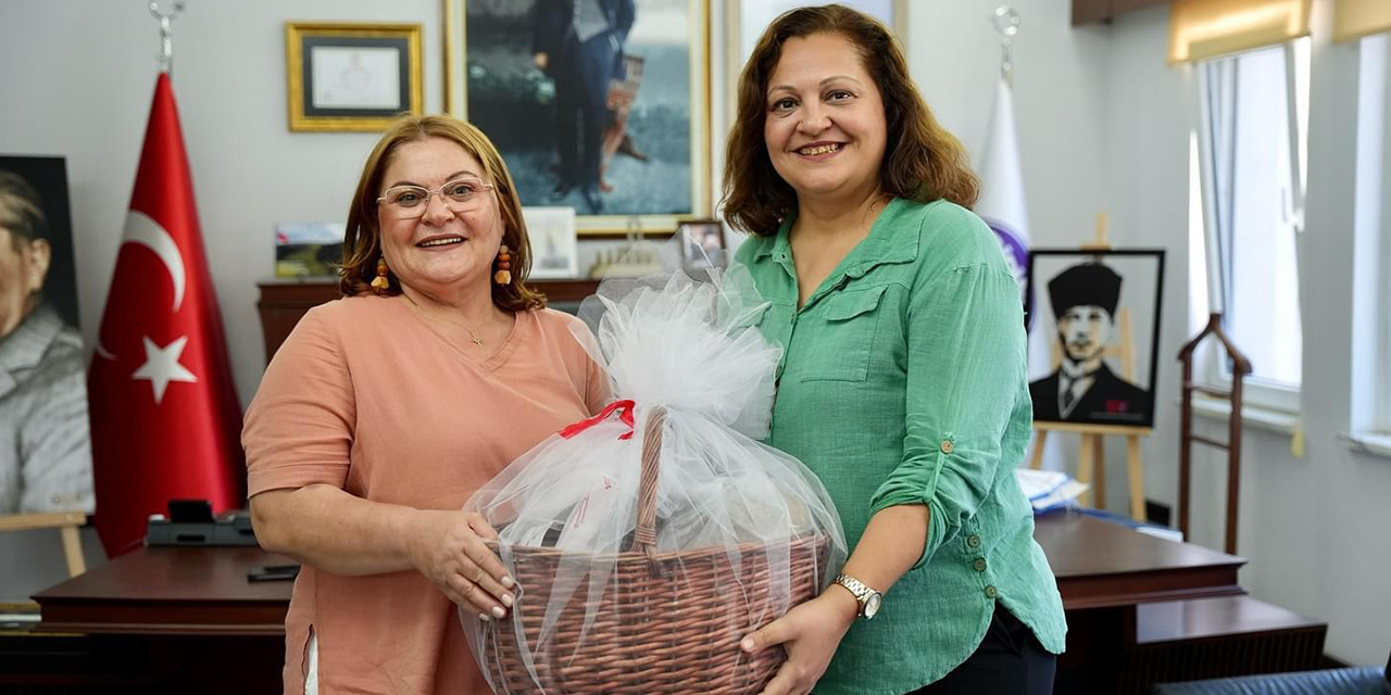 Başkan Köksal’dan, Başkan Gençay’a ziyaret