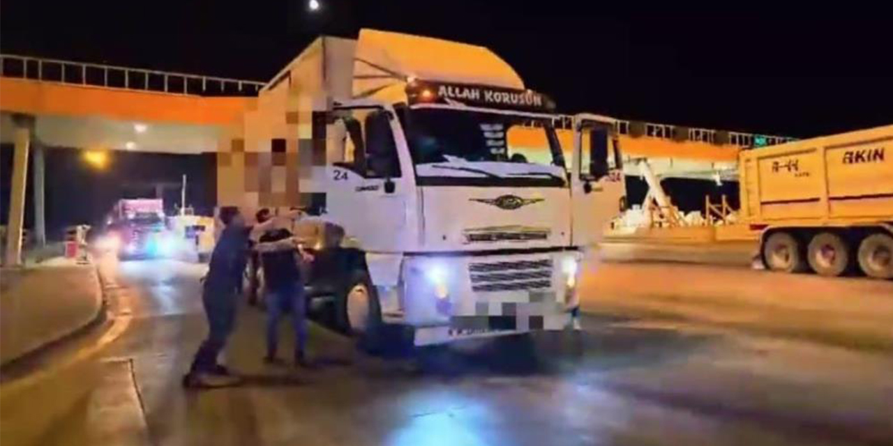 Kamyonda 62 kilo esrar ele geçirildi