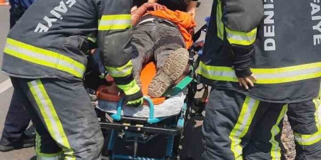 Kontrolden çıkan otomobil şarampole yuvarladı: 3 yaralı