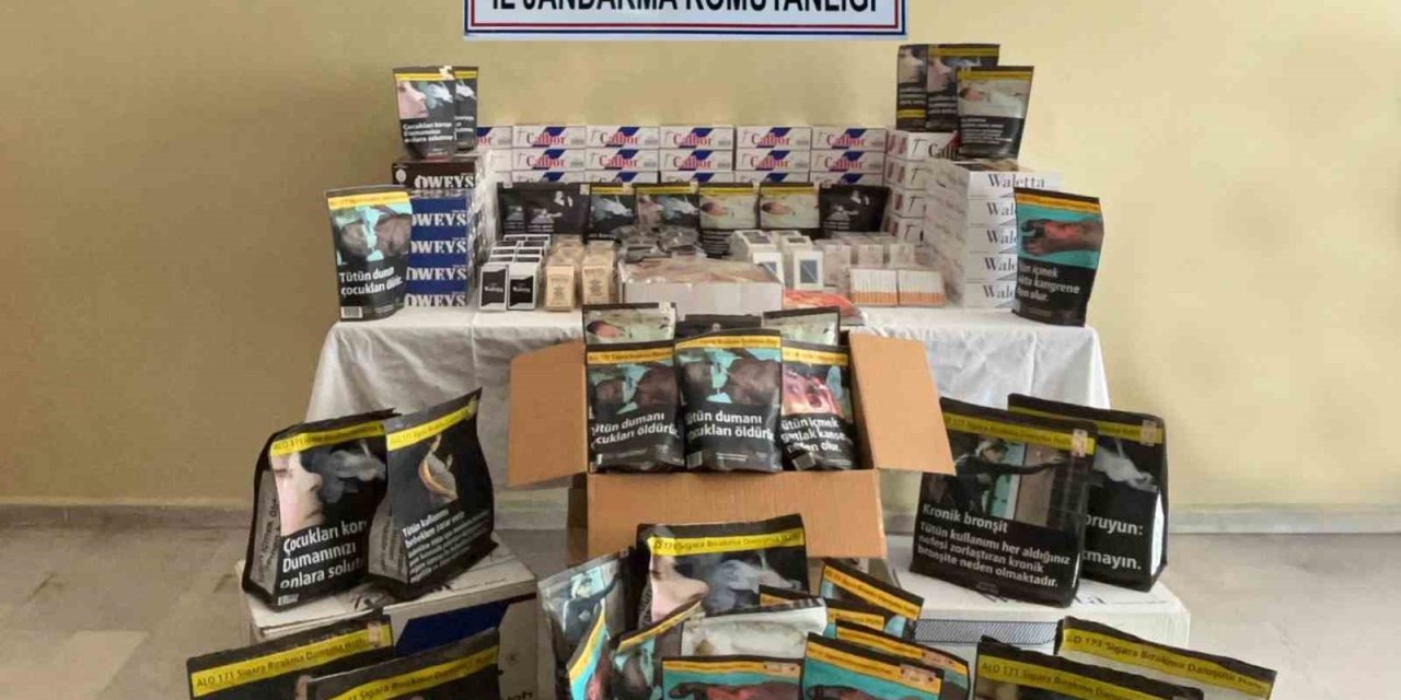 Aydın’da 5 bin dolu makaron ele geçirildi