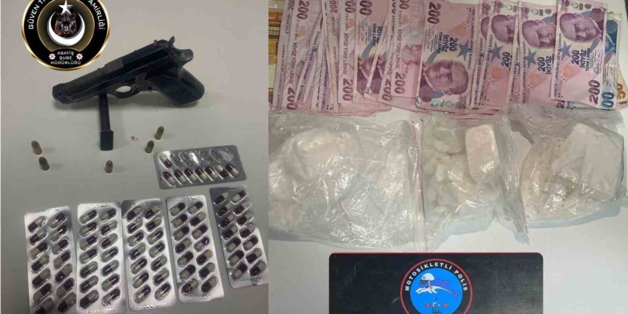 İzmir’de zehir taciri 2 kişi yakalandı