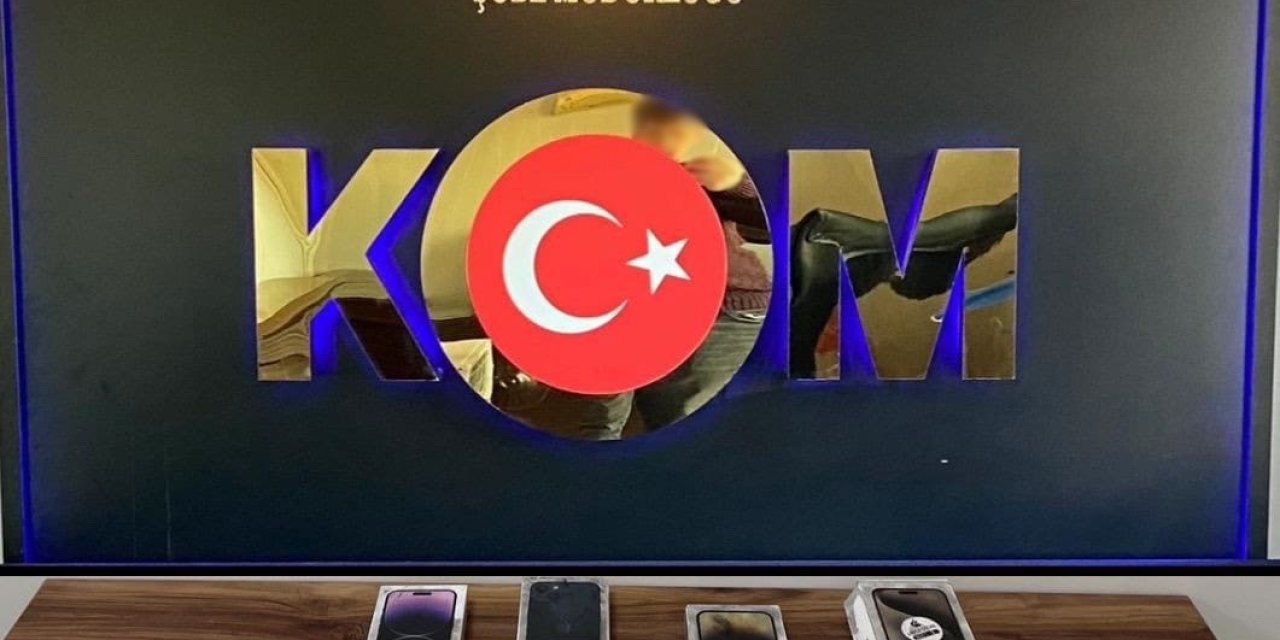 Telefon kaçakçısı uygulama noktasında yakalandı