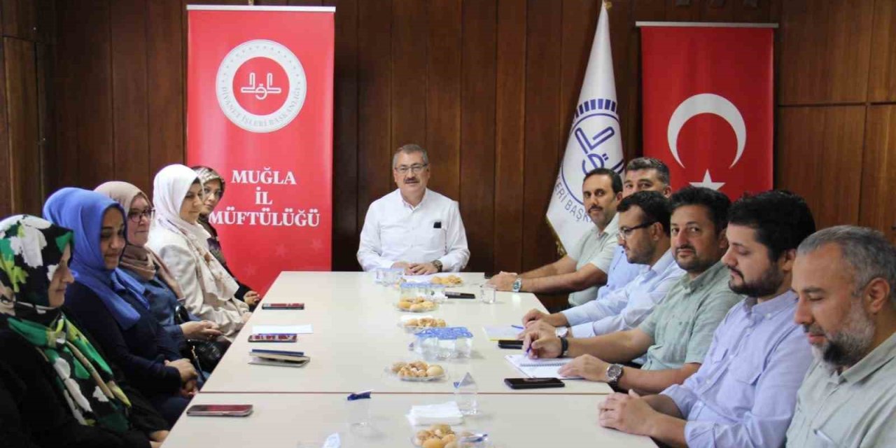 Muğla İl Müftülüğü’nden ’3. Yaz Kur’an Kursları Kapanışı Çocuk Şenliği’ için koordinasyon toplantısı