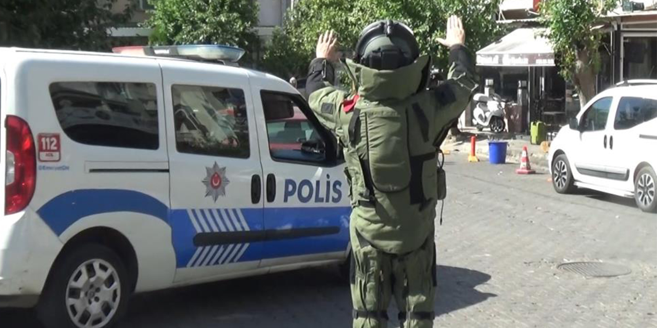 Balkondaki kadına polisten ‘şüpheli valiz’ uyarısı