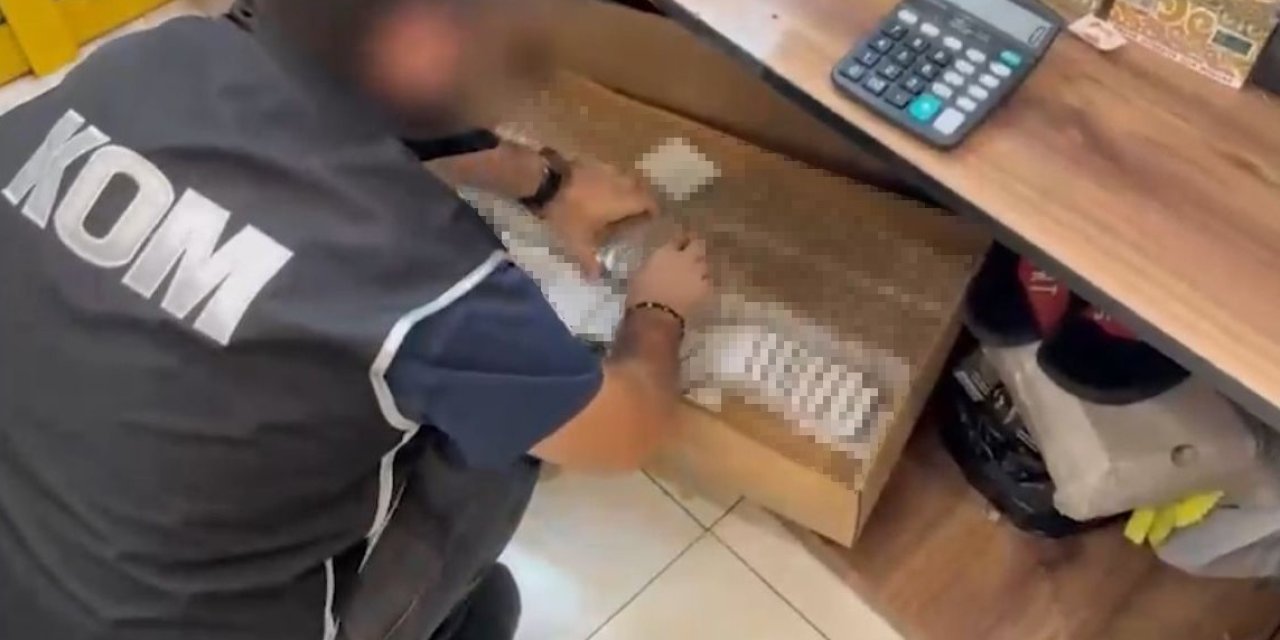 Kaçakçılara büyük operasyon: 1.5 milyonluk kaçak ürünler ele geçirildi