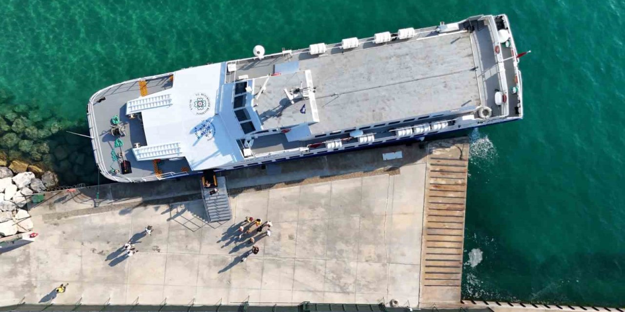 Büyükşehir’in Aydın-Muğla arası deniz otobüsü seferlerine yoğun ilgi