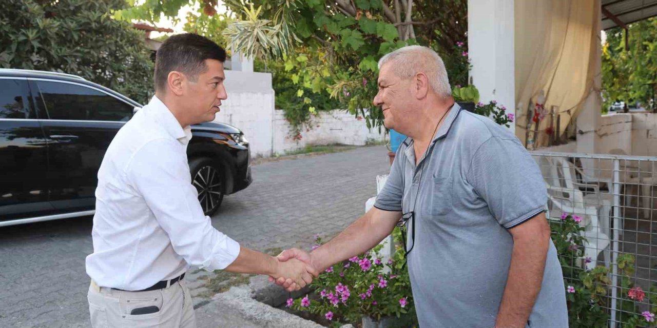 Başkan Ünlü, orman şehitlerinin aileleri ile görüştü