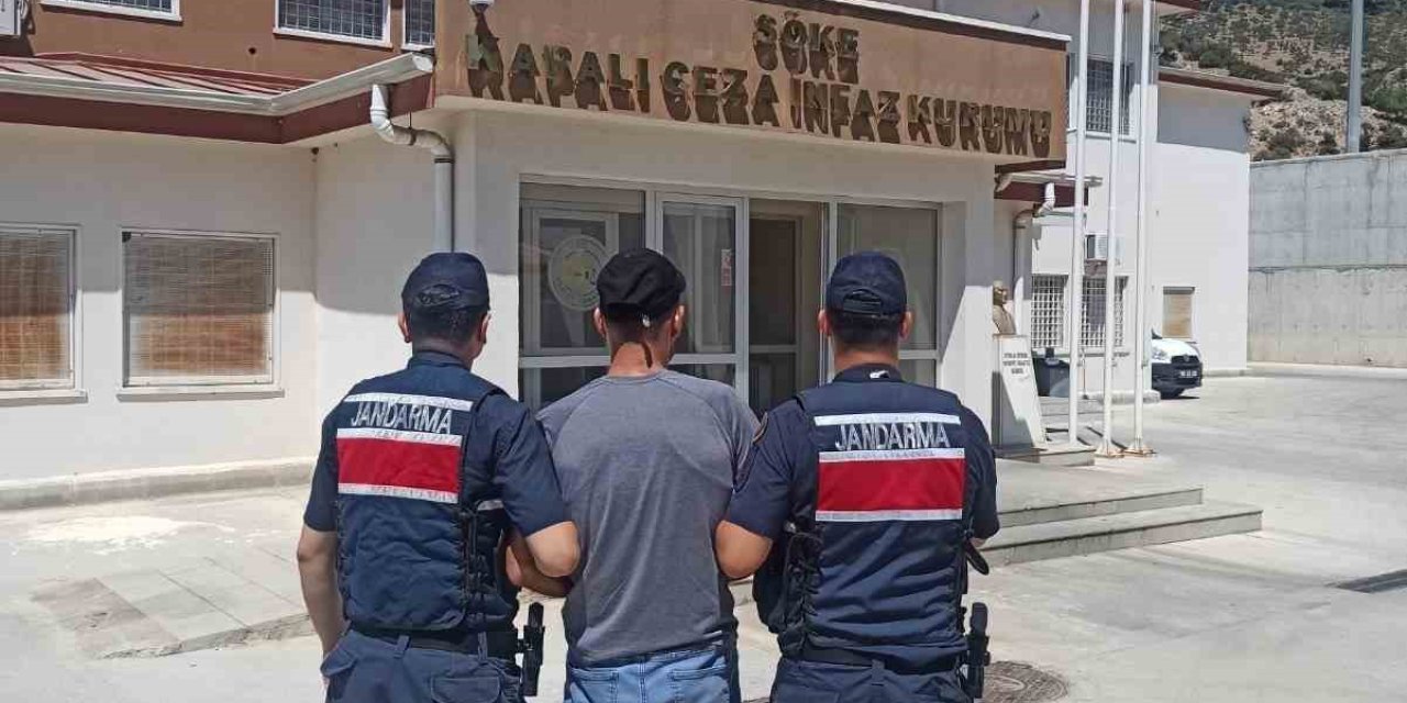 Söke’de 10 yıl hapis cezası ile aranan şahıs yakalandı