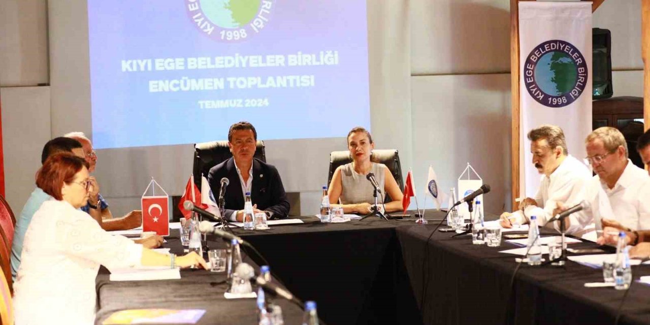 Kıyı Ege Belediyeler Birliği Encümeni Selçuk’ta toplandı