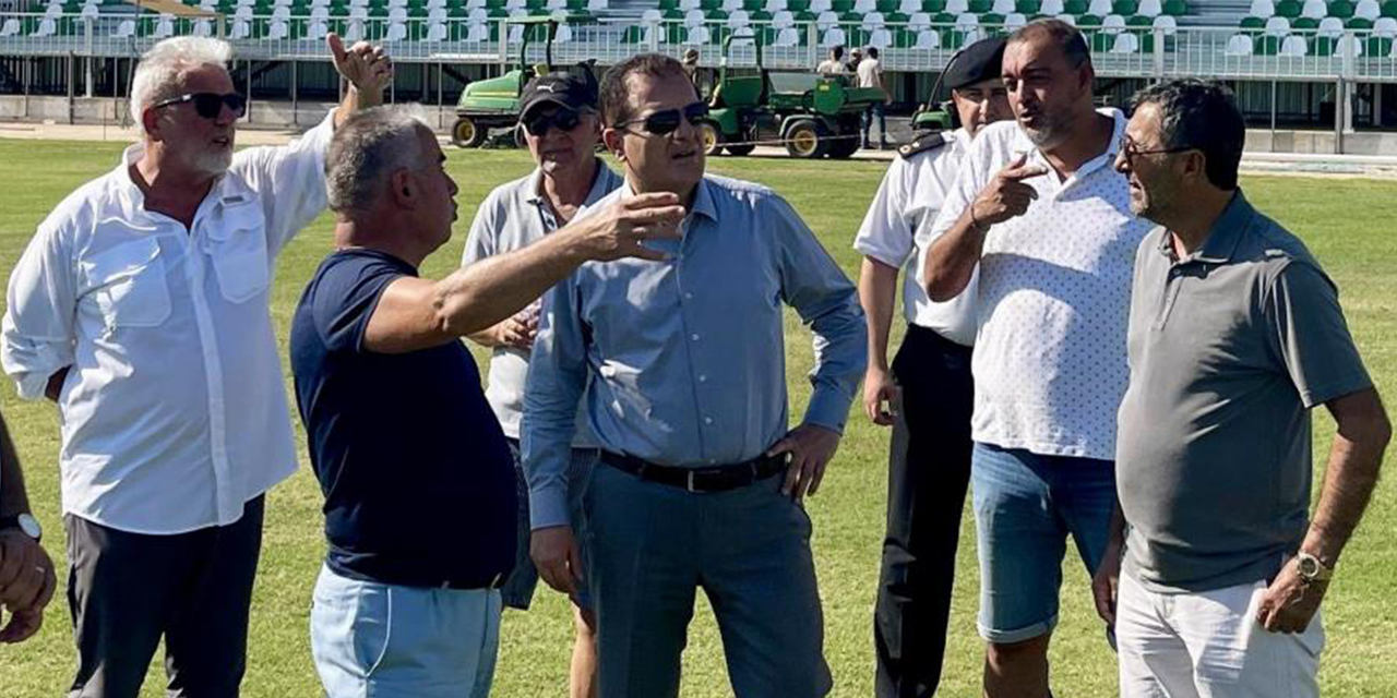 Muğla Valisi İdris Akbıyık, Bodrum Stadyumu’nu inceledi