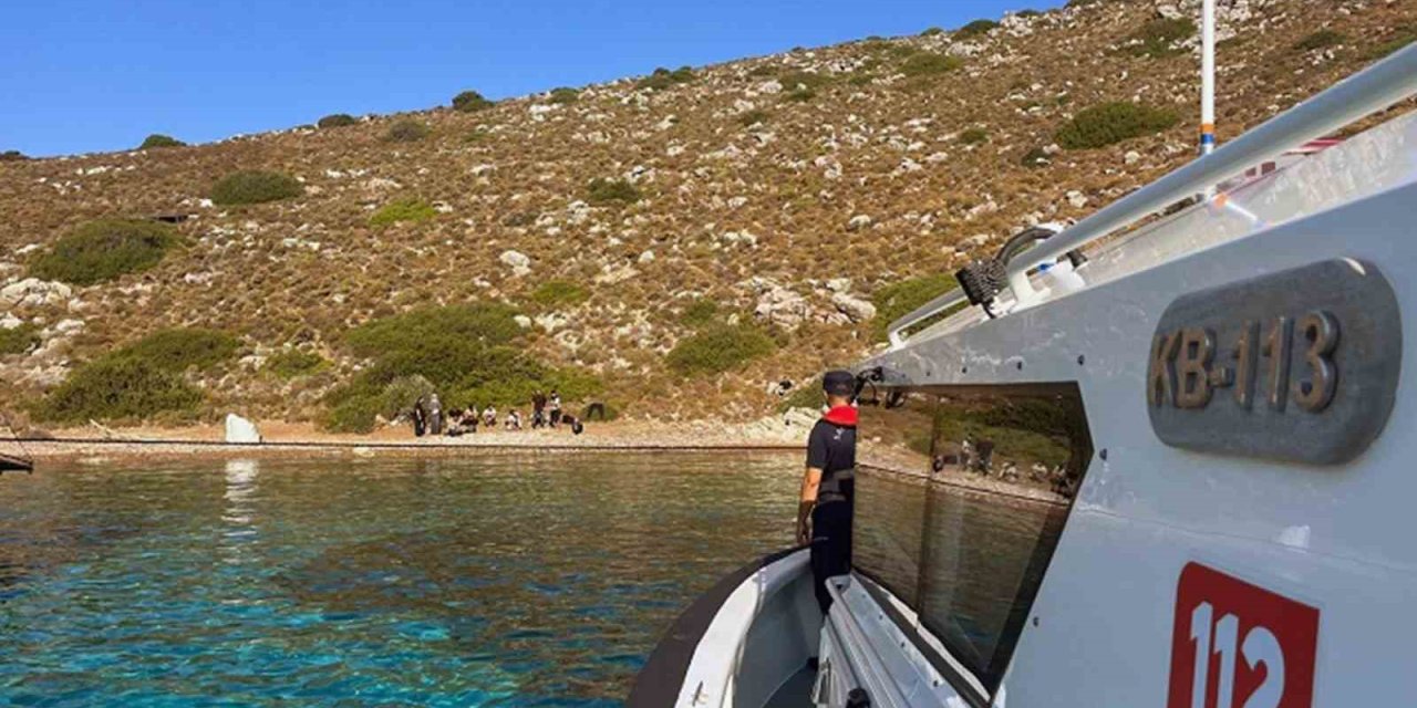 Marmaris’te 38 düzensiz göçmen yakalandı