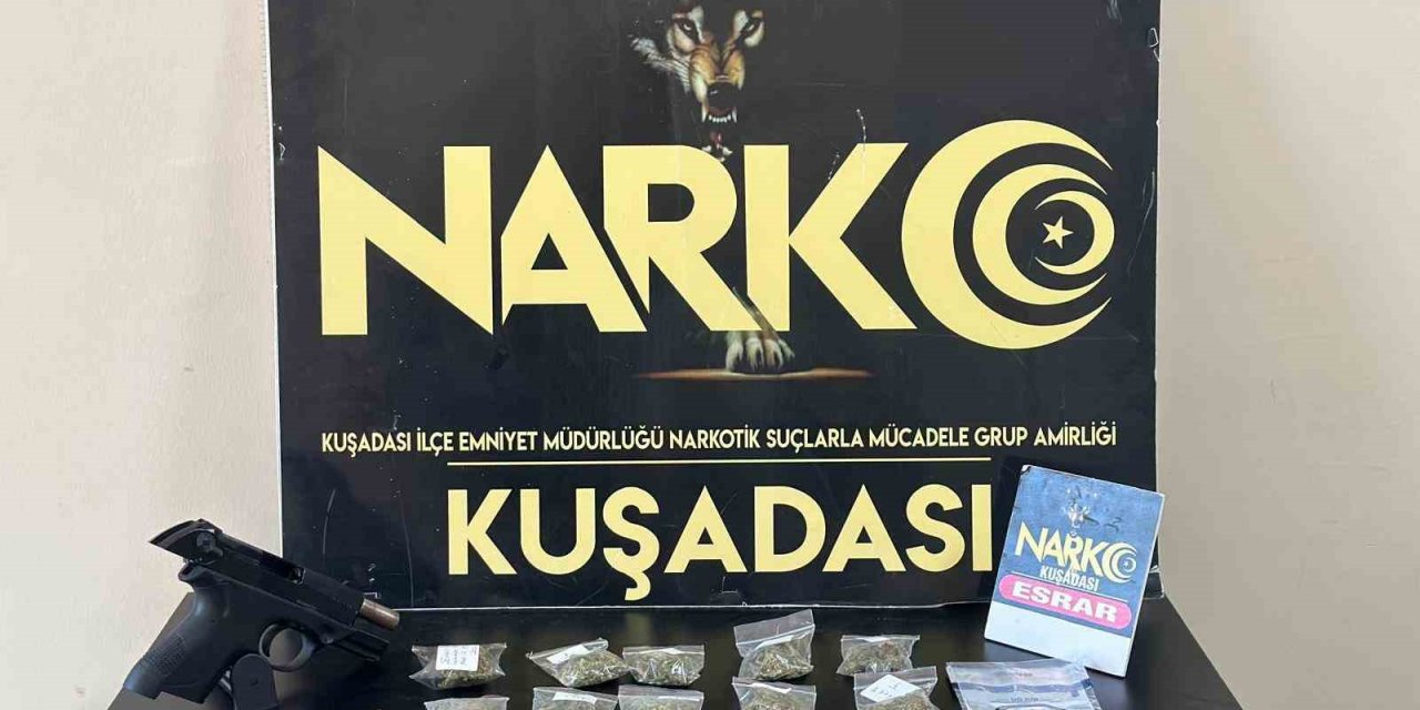 Kuşadası’nda uyuşturucu operasyonu: 4 gözaltı